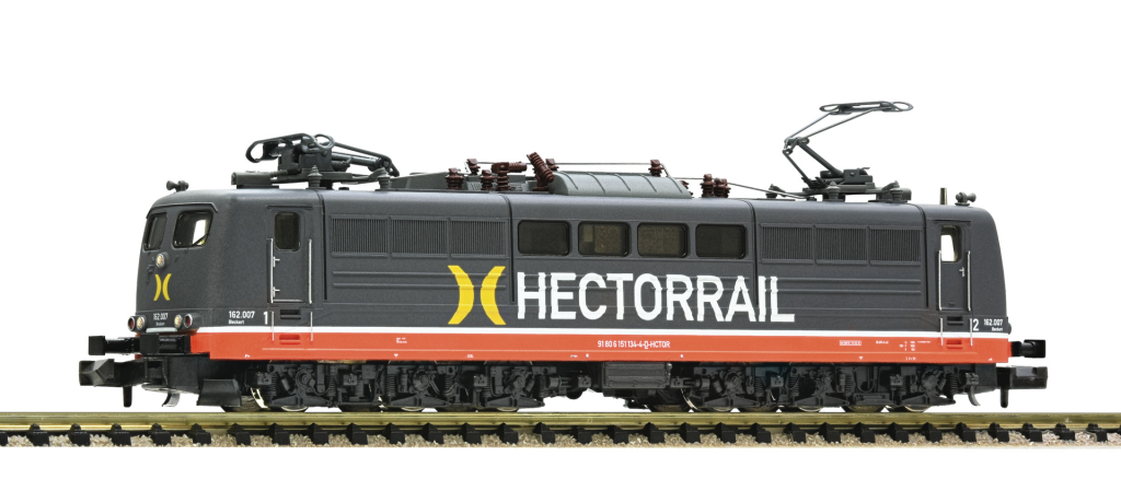 Fleischmann 7560021 Elektrolokomotive 162.007 Hectorrail Spur N