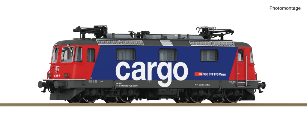 Fleischmann 732402 Elektrolokomotive 421 389-8 SBB Cargo Spur N