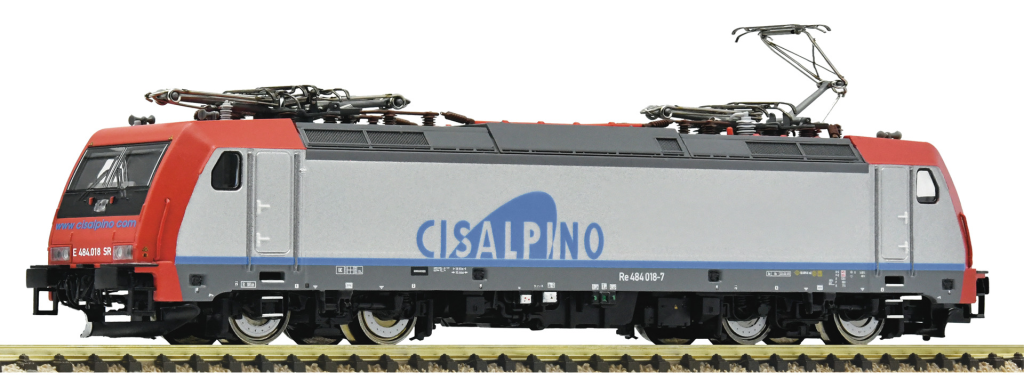 Fleischmann 7560017 Elektrolokomotive Re 484 018-7 Cisalpino Spur N