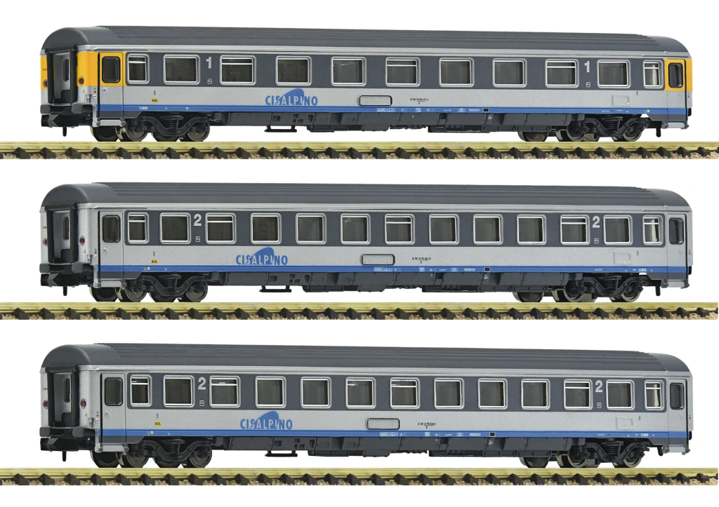 Fleischmann 6260019 3-tlg. Set: Cisalpino CIS Spur N