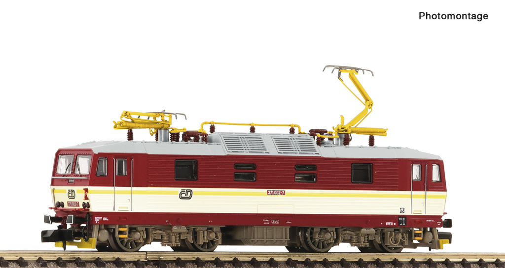 Fleischmann 7570031 Elektrolokomotive 371 002-7 CD Spur N