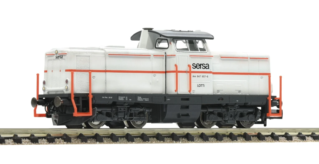 Fleischmann 721212 Diesellokomotive Am 847 957-8 SERSA Spur N