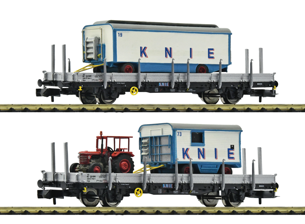 Fleischmann 6660030 2-tlg. Set: „Circus Knie“ SBB Spur N