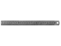 Stahllineal 300mm inch und cm Skalierung