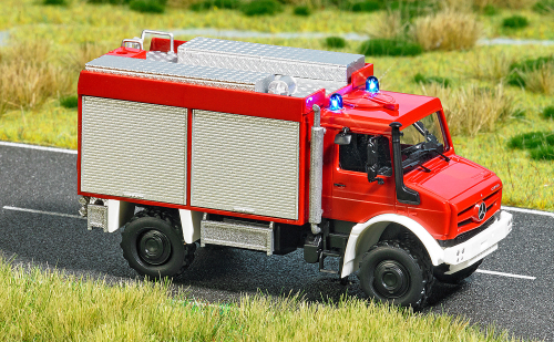 Busch 5599 Unimog U 5023 Feuerwehr Spur H0