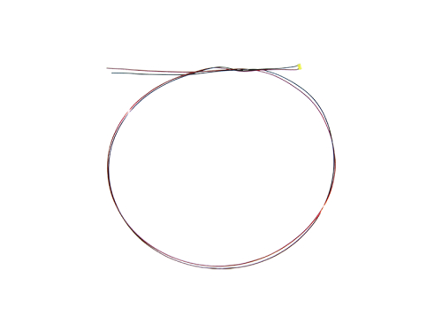 10 Stück SMD LED 0402 Rot verdrahtet mit Kabel am Draht Microkabel  C3734