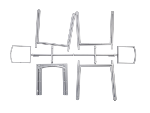 Fleischmann 68882125 TS - Rahmen 6476 - fenstergrau