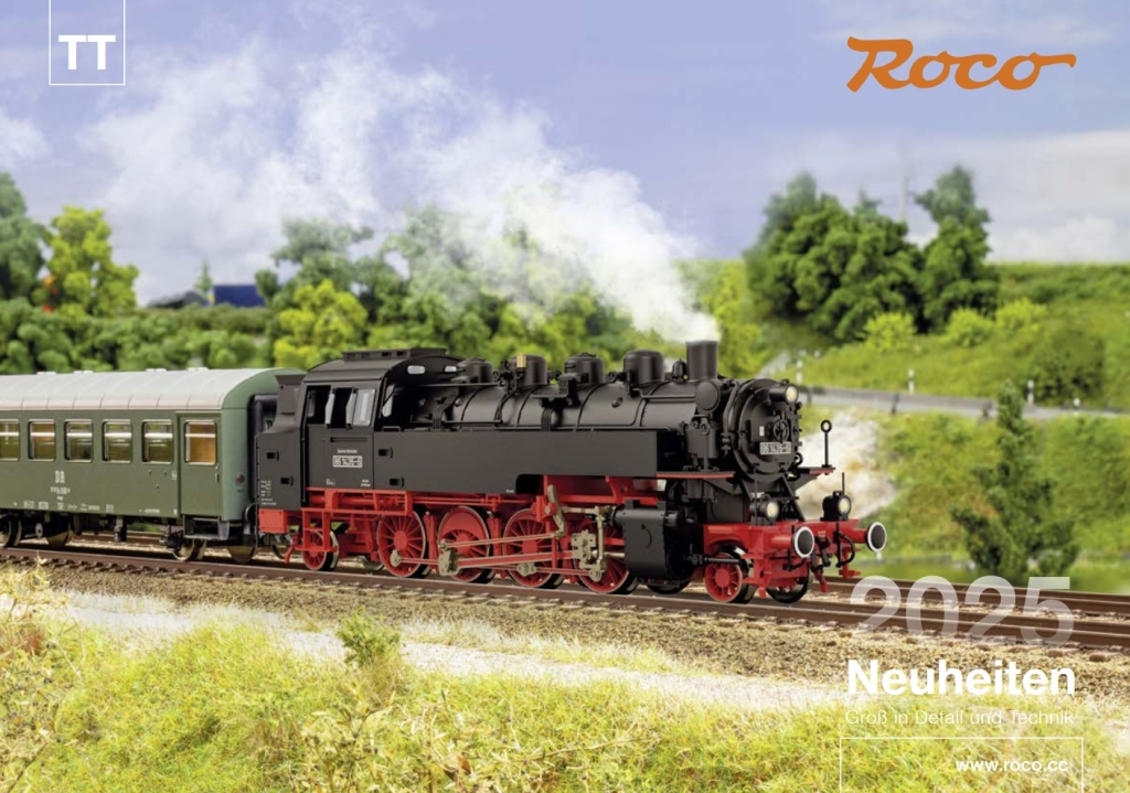 ROCO 80891 Neuheiten-Katalog 2025 Spur TT