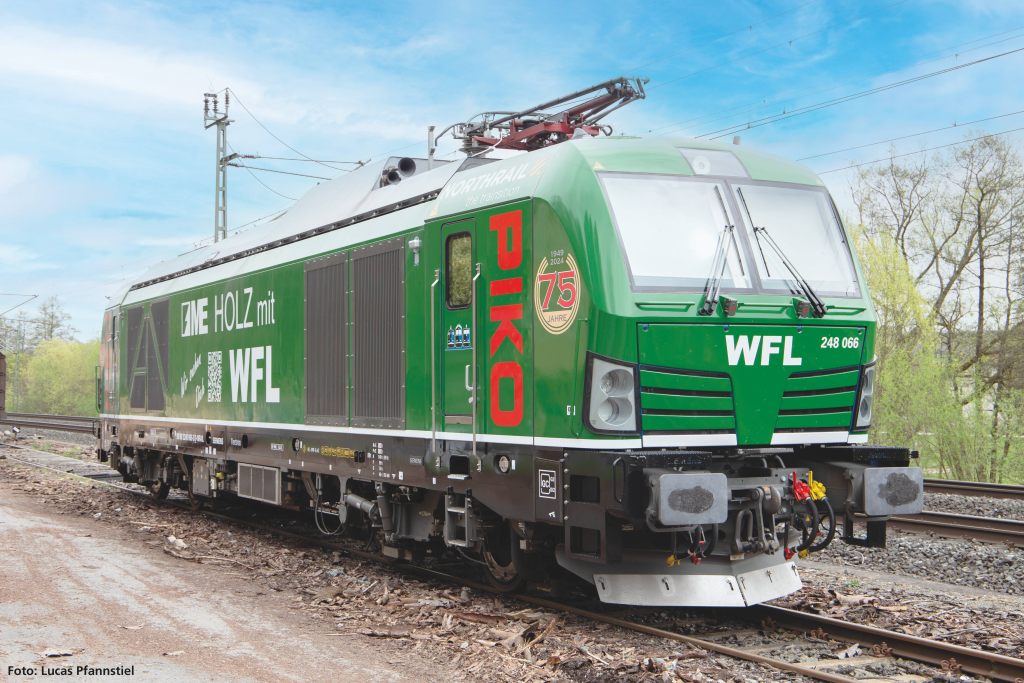 PIKO 51172 Wechselstrom Diesel- E-Lok Sound BR 248 NorthrailPIKO WFL VI + PluX22 Decoder Spur H0