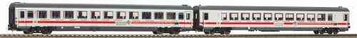 PIKO 28303 2er Set Personenwagen Bahn Azubis gegen Hass DB AG VI Spur H0