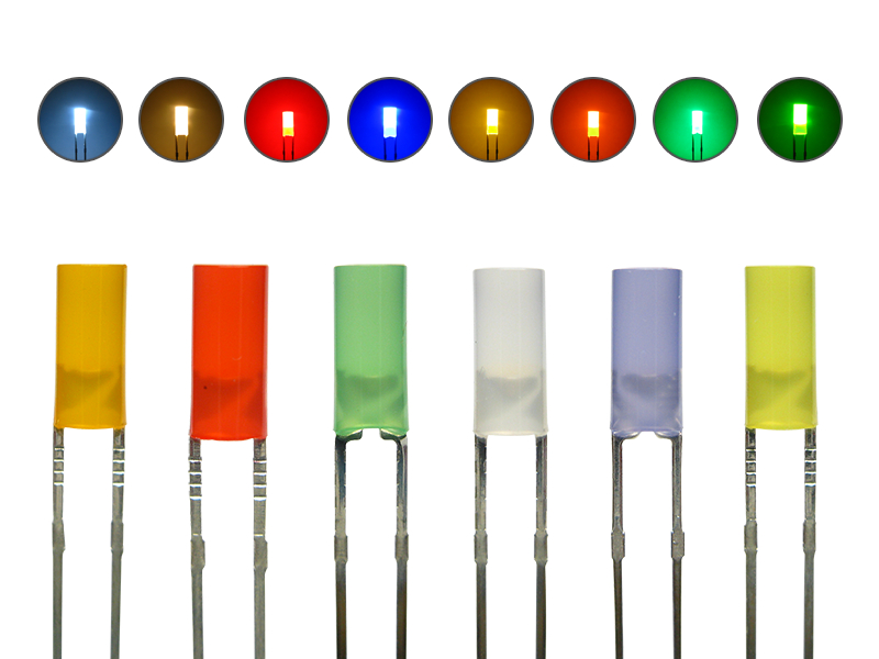Helle Glühbirnen Lampen Elektronische Komponenten Anzeige Leuchtdioden Frosted Round Bicolor 5mm Rot & Grün Diffuse LED-Dioden lichter Gemeinsame Anode Chanzon 100 Stk 