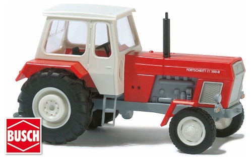 Busch 8702 Traktor »Fortschritt« rot und blau Spur TT